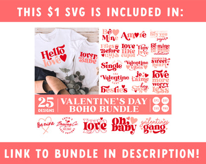 Love Valentine's Day SVG