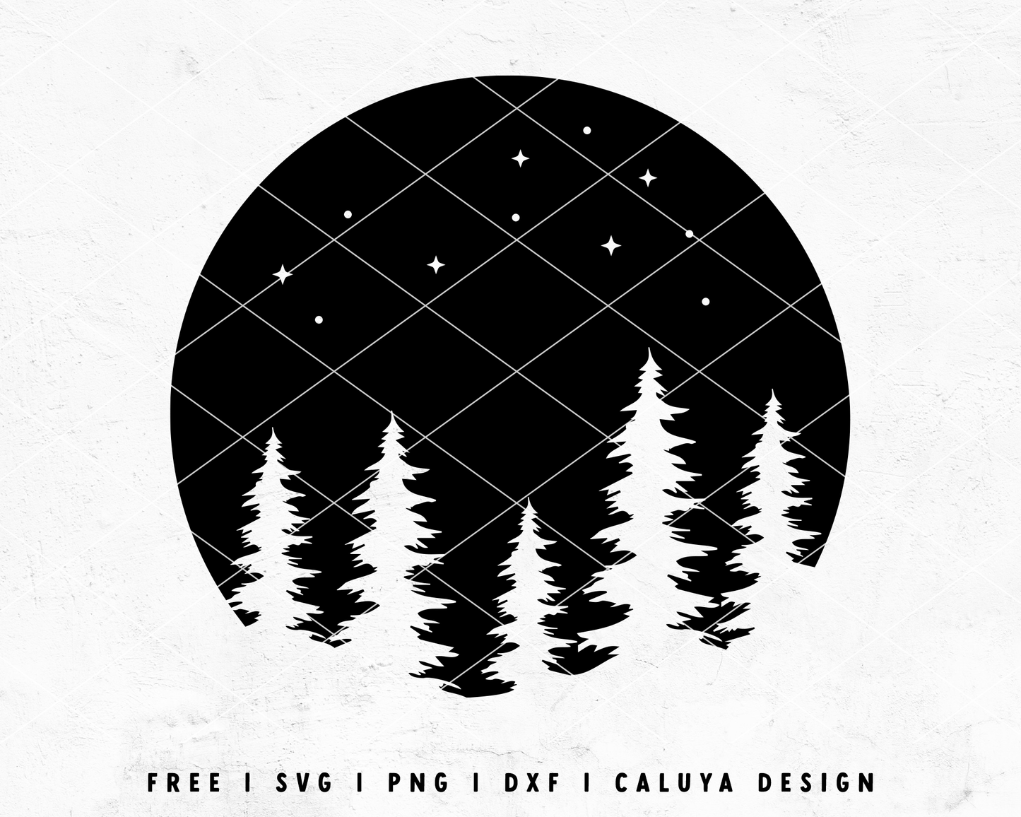 FREE Forest SVG | Camping SVG