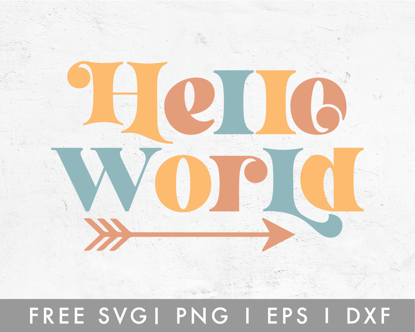 FREE Hello World SVG