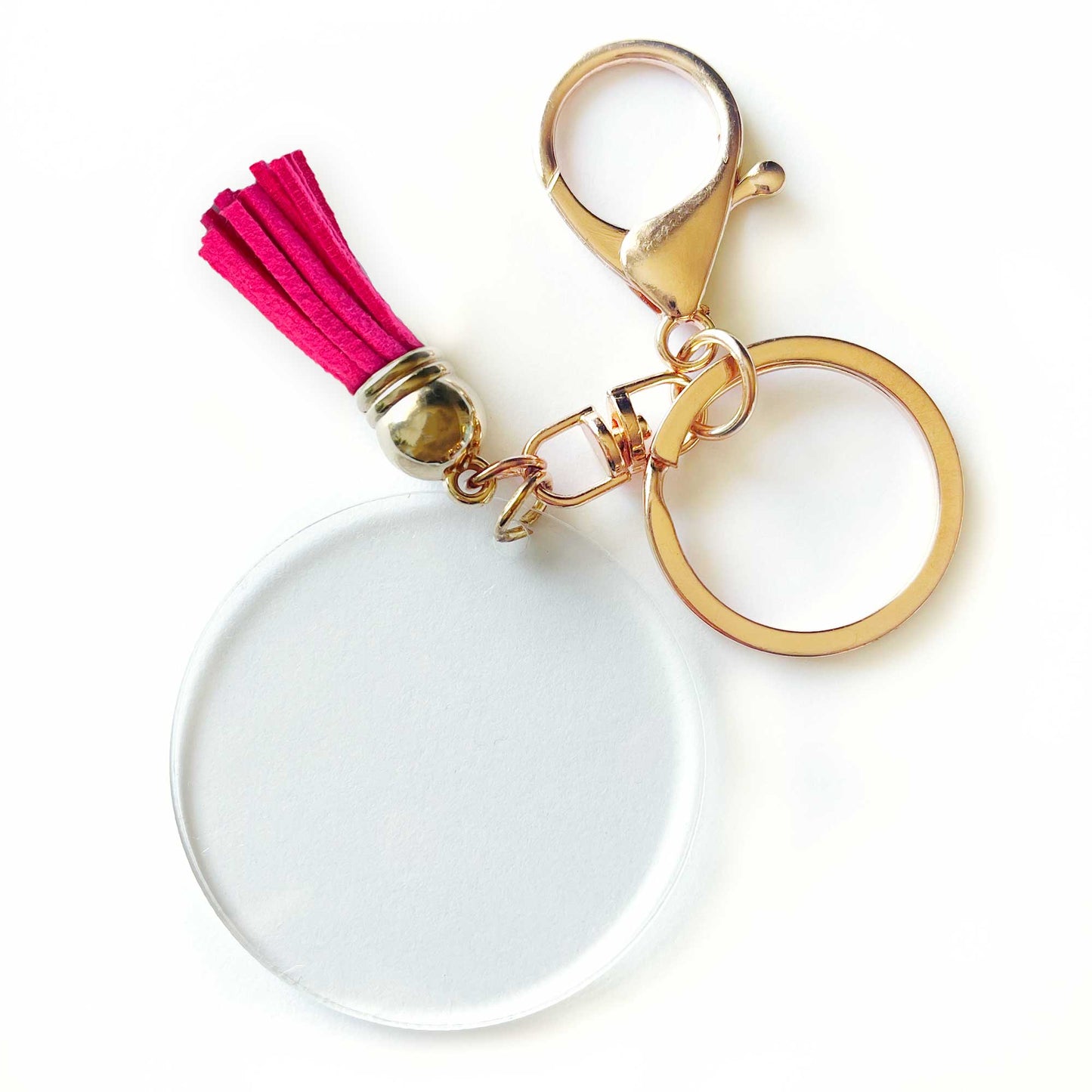 Gold Blank Keychain