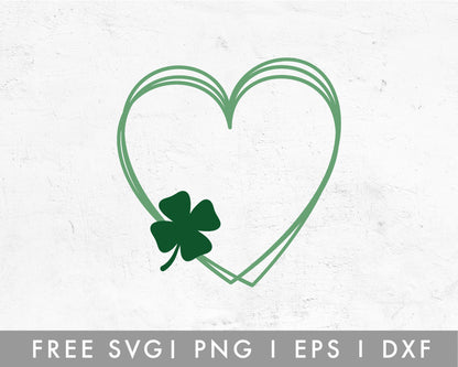 FREE Lucky Heart SVG