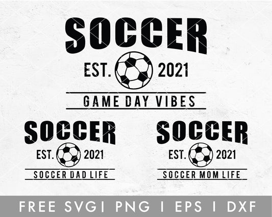 FREE Soccer Game Day SVG