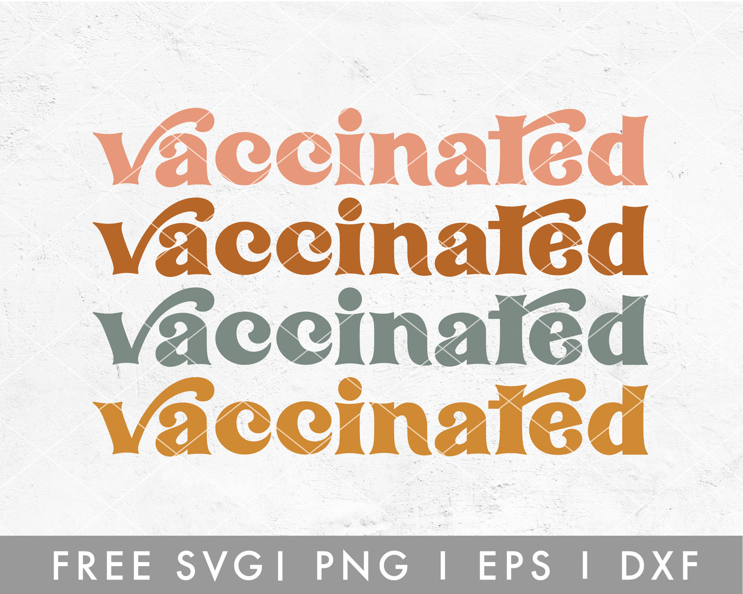 FREE Retro Vaccinated SVG