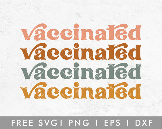 FREE Retro Vaccinated SVG