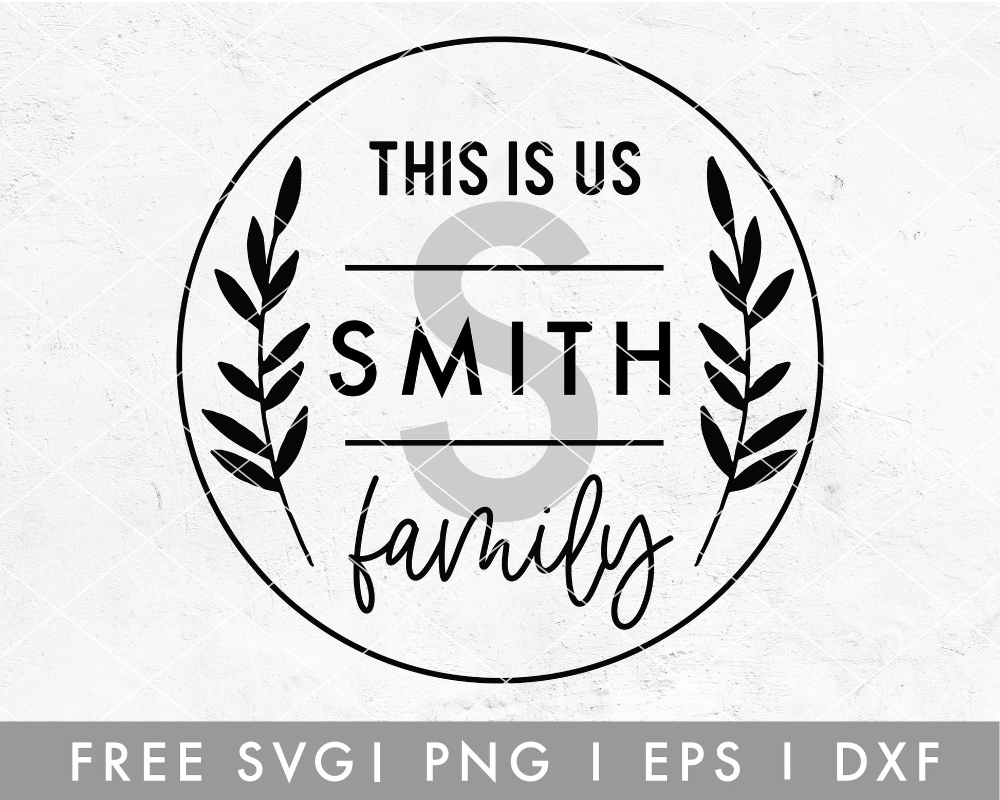 FREE This Is Us Family Sign SVG For Cricut, Cameo Silhouette