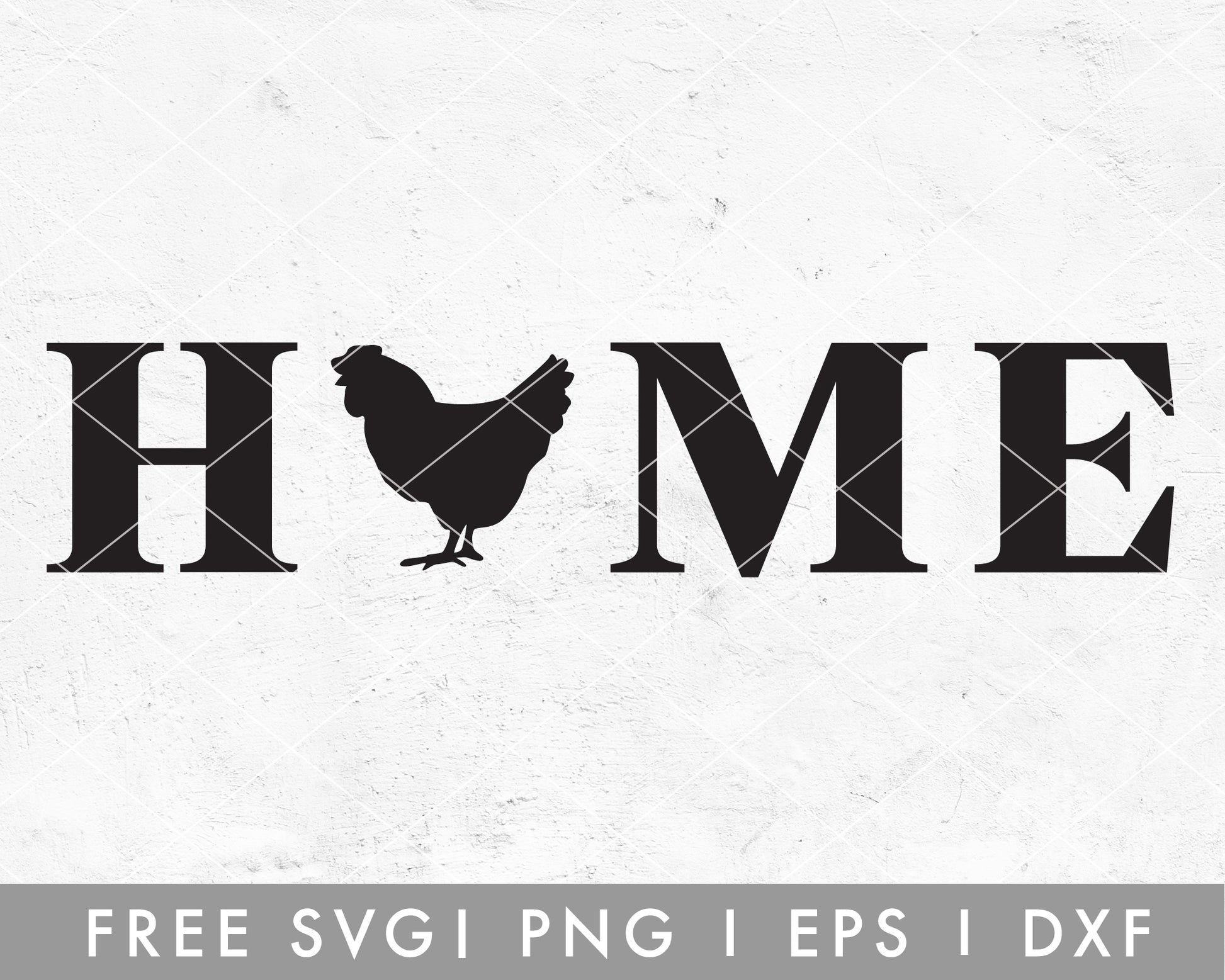 FREE Farmhouse Home Sign SVG G Cut File for Cricut, Cameo Silhouette | Free SVG Cut File