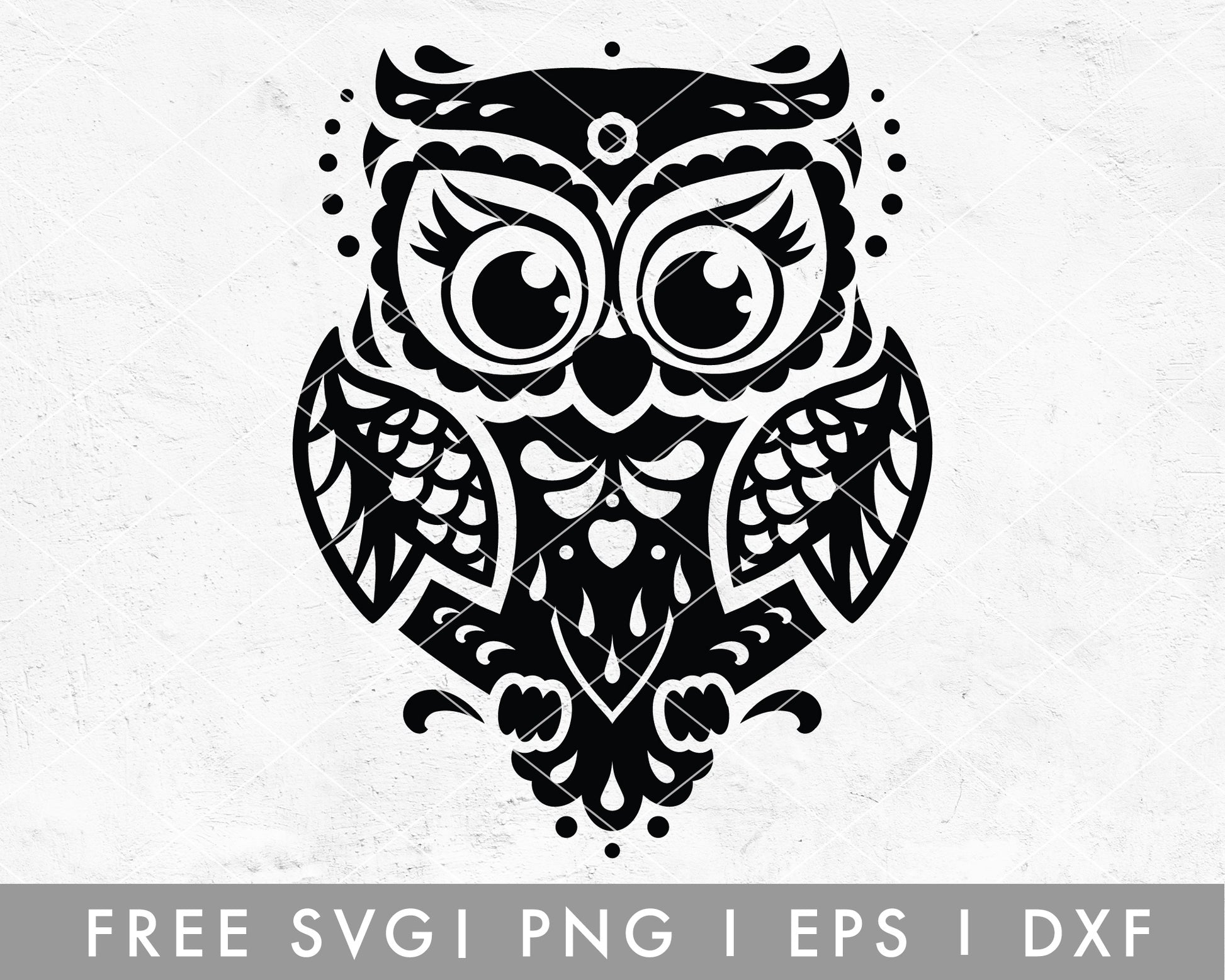 FREE FREE Mandala SVG | Mandala Owl SVG Cut File for Cricut, Cameo Silhouette | Free SVG Cut File