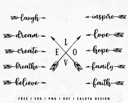 FREE Arrow SVG | Letter SVG  Cut File for Cricut, Cameo Silhouette | Free SVG Cut File