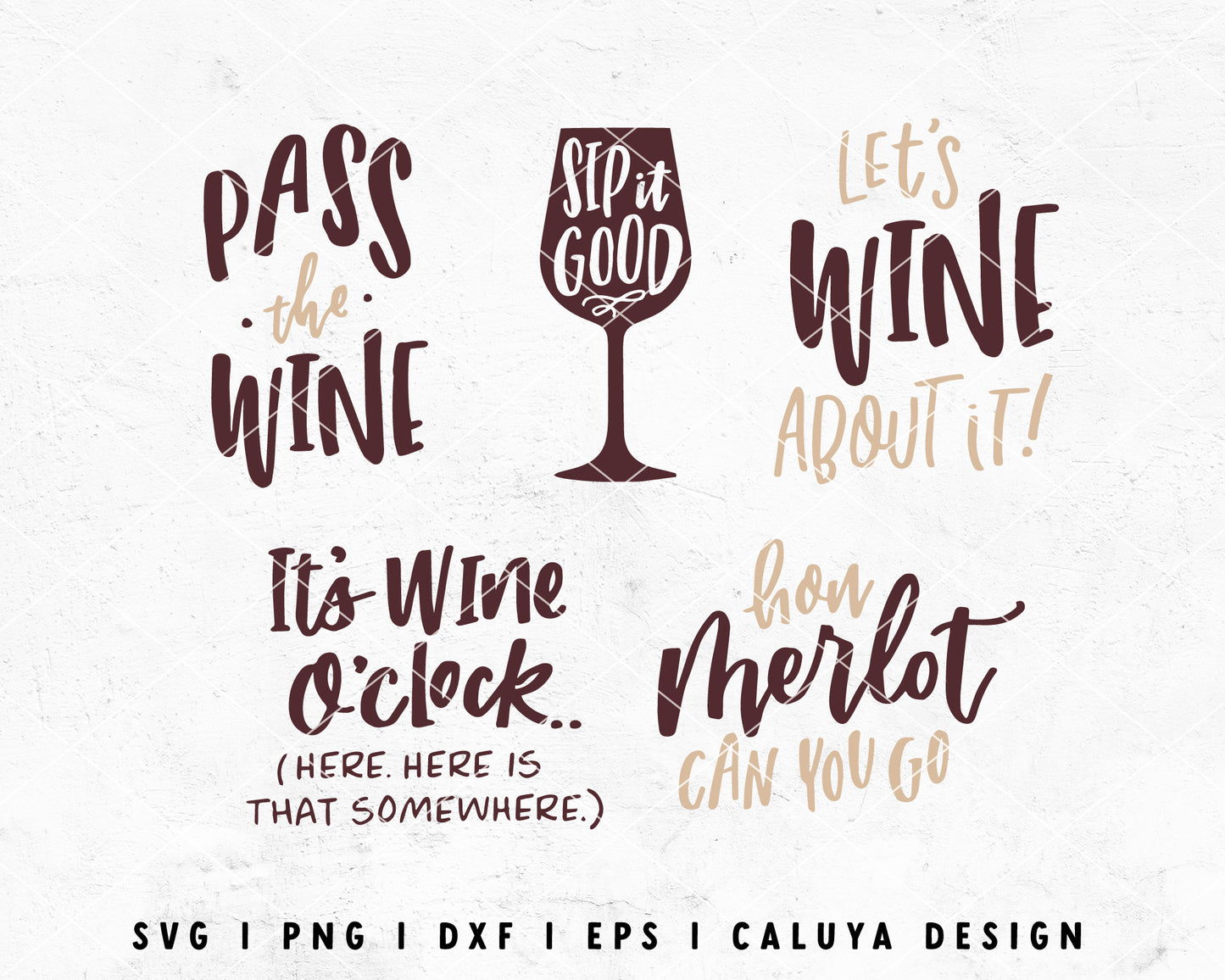 FREE Wine SVG | Wine Quote SVG Cut File for Cricut, Cameo Silhouette | Free SVG Cut File