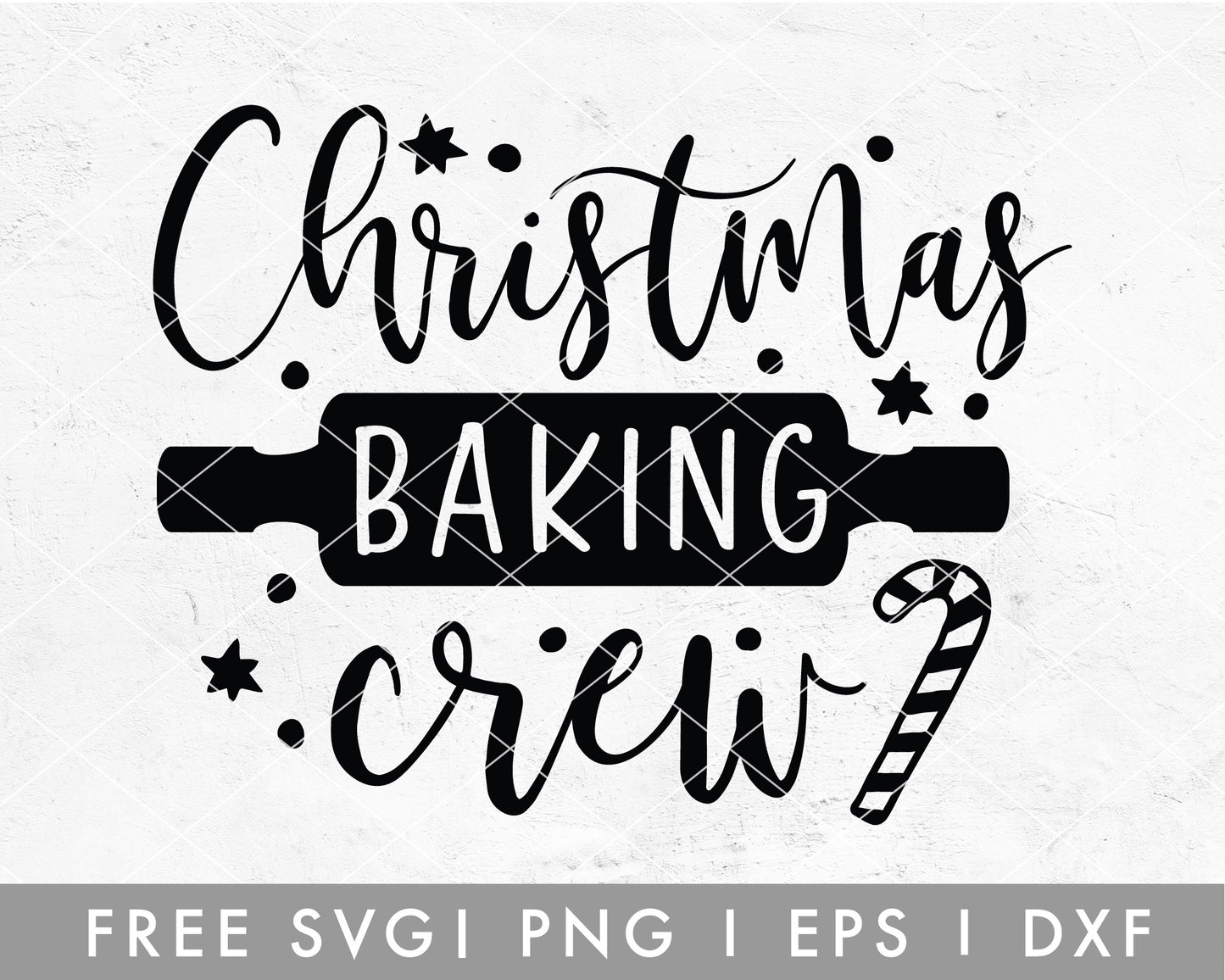 FREE Christmas Baking Crew SVG