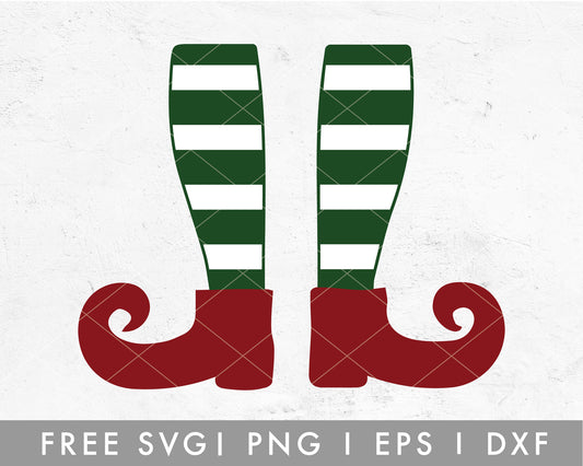 FREE Elf Leg SVG