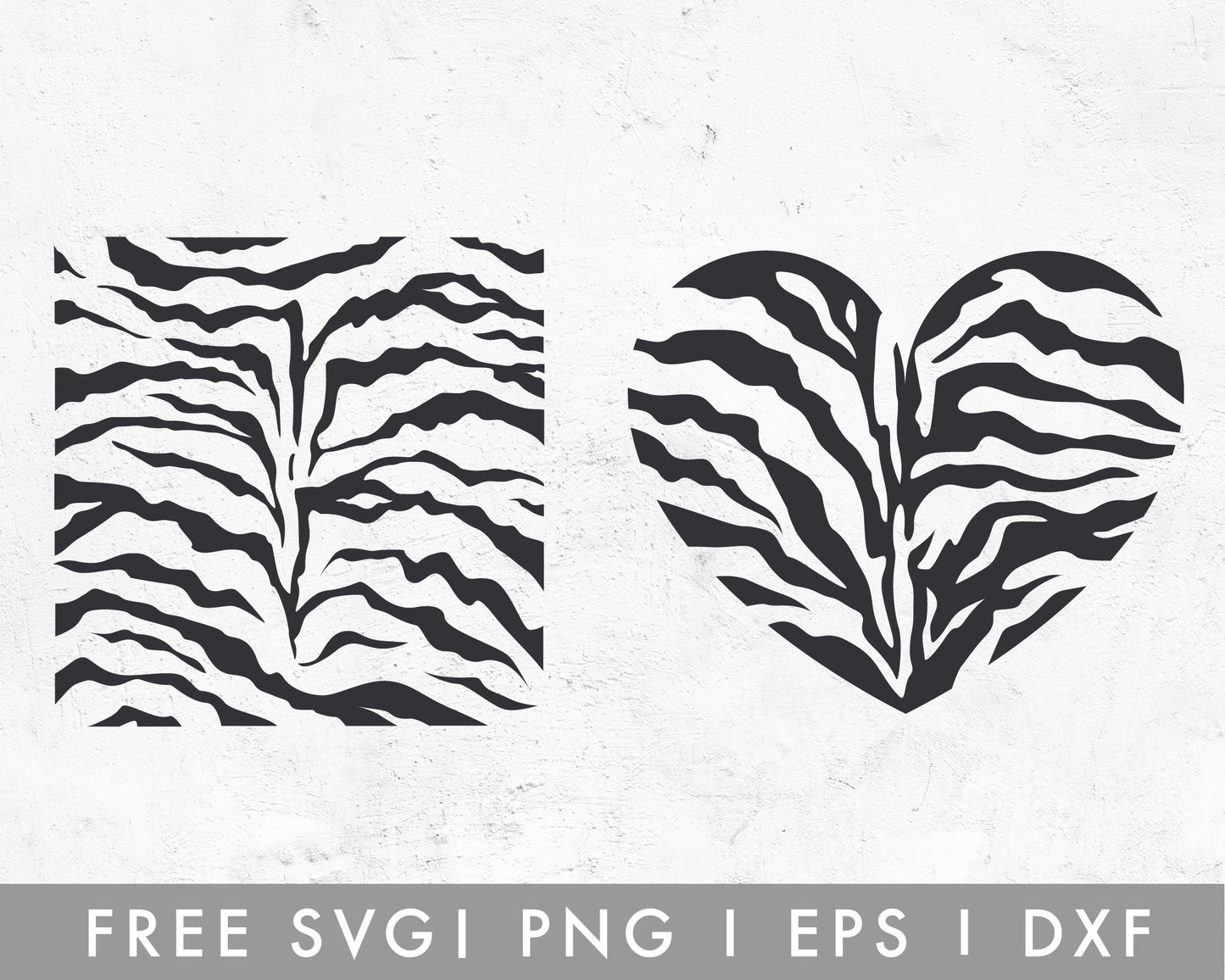 FREE Zebra Pattern SVG Cut File for Cricut, Cameo Silhouette | Free SVG Cut File