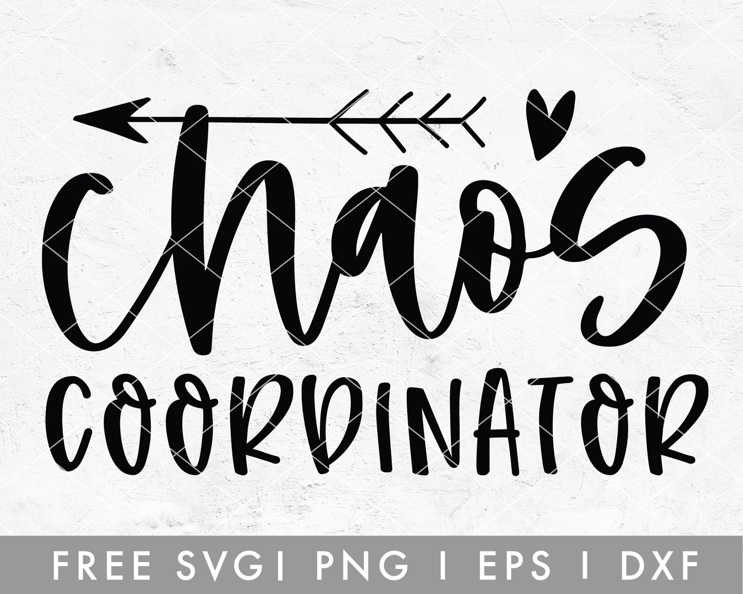 FREE Chaos Coordinator SVG Cut File for Cricut, Cameo Silhouette | Free SVG Cut File