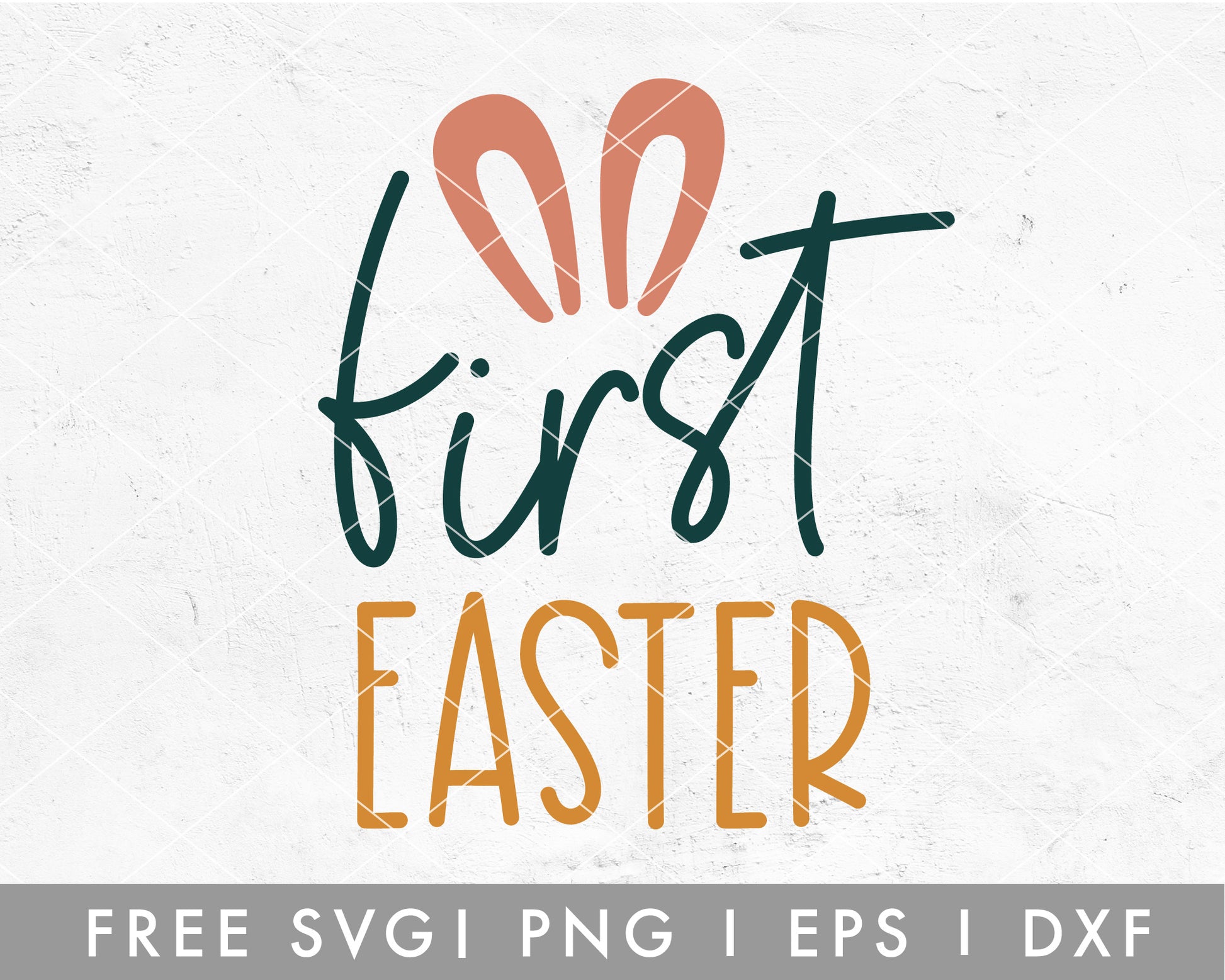 FREE First Easter SVG File for Cricut, Cameo Silhouette | Free SVG Cut File