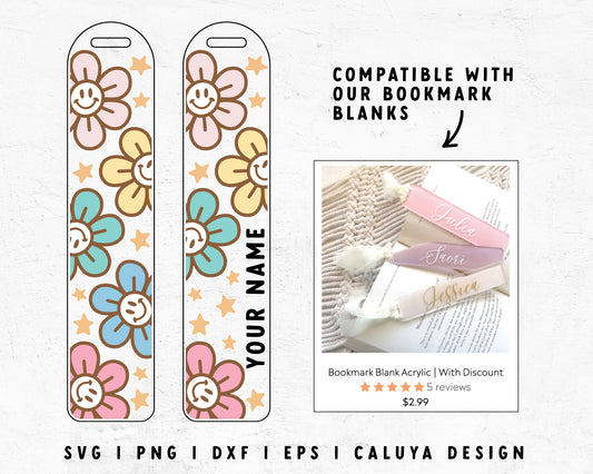 Bookmark Template  Blank Bookmark – Caluya Design