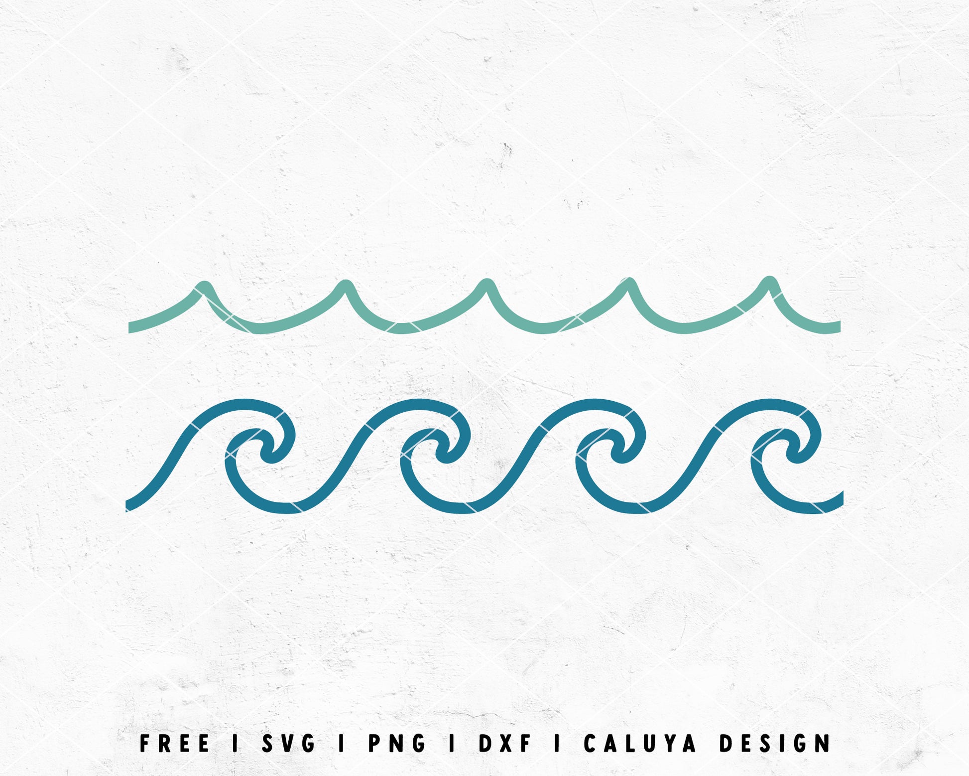 FREE Wave SVG | Beach SVG Cut File for Cricut, Cameo Silhouette | Free SVG Cut File