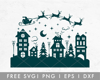 FREE Christmas City SVG