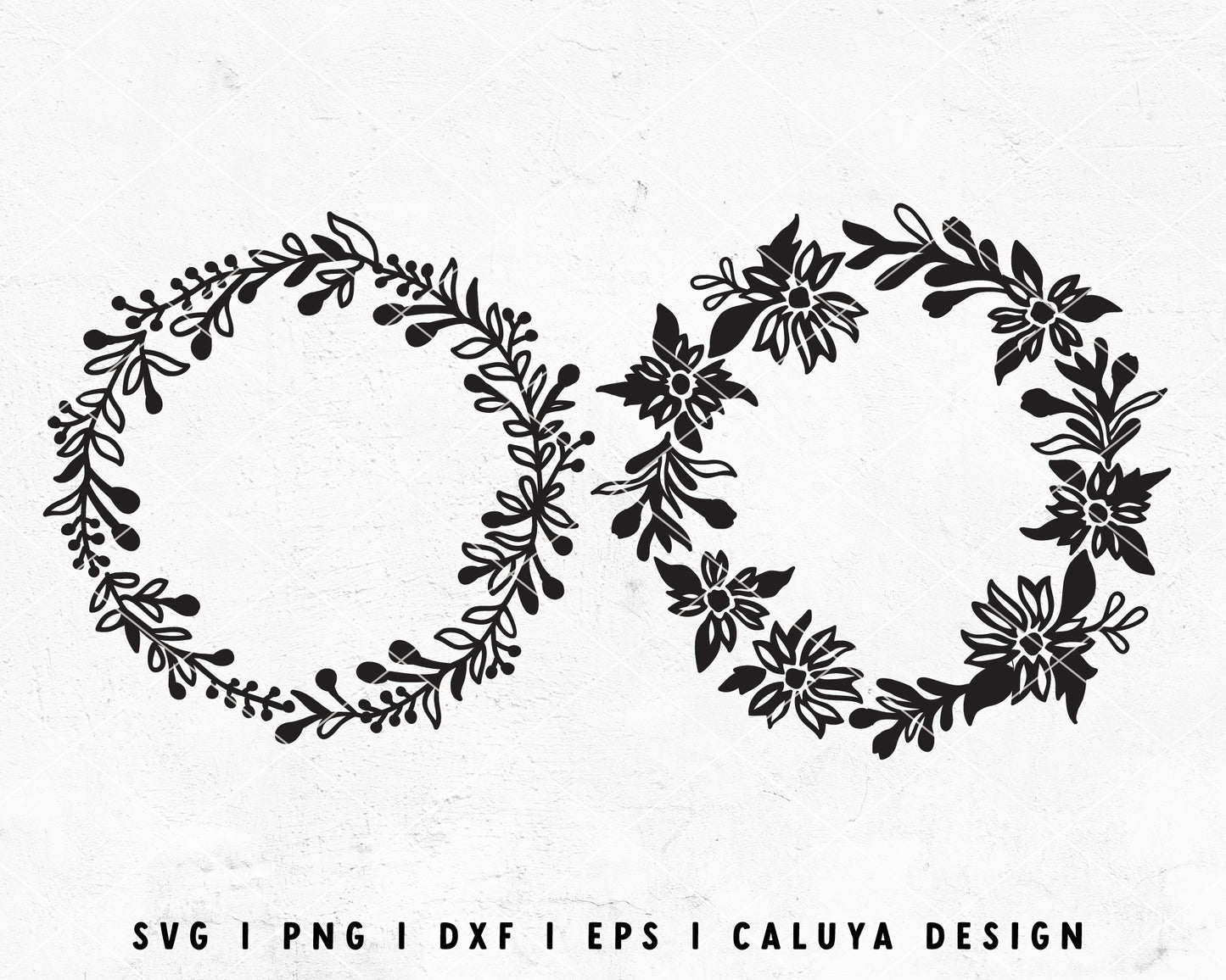 FREE Retro Flower Monogram SVG | Split Monogram SVG Cut File for Cricut,  Cameo Silhouette
