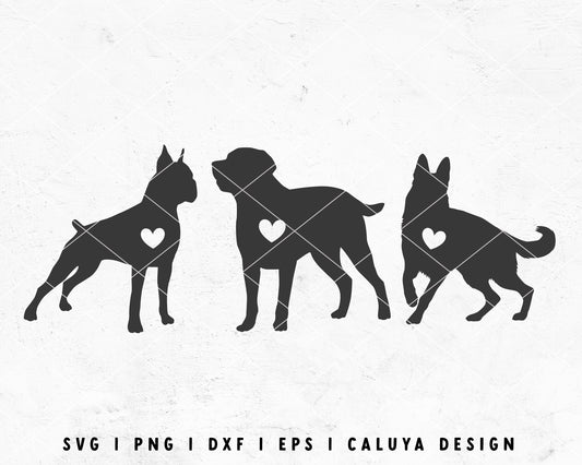 FREE Dog Silhouette SVG | Dog Mom SVG Cut File for Cricut, Cameo Silhouette | Free SVG Cut File