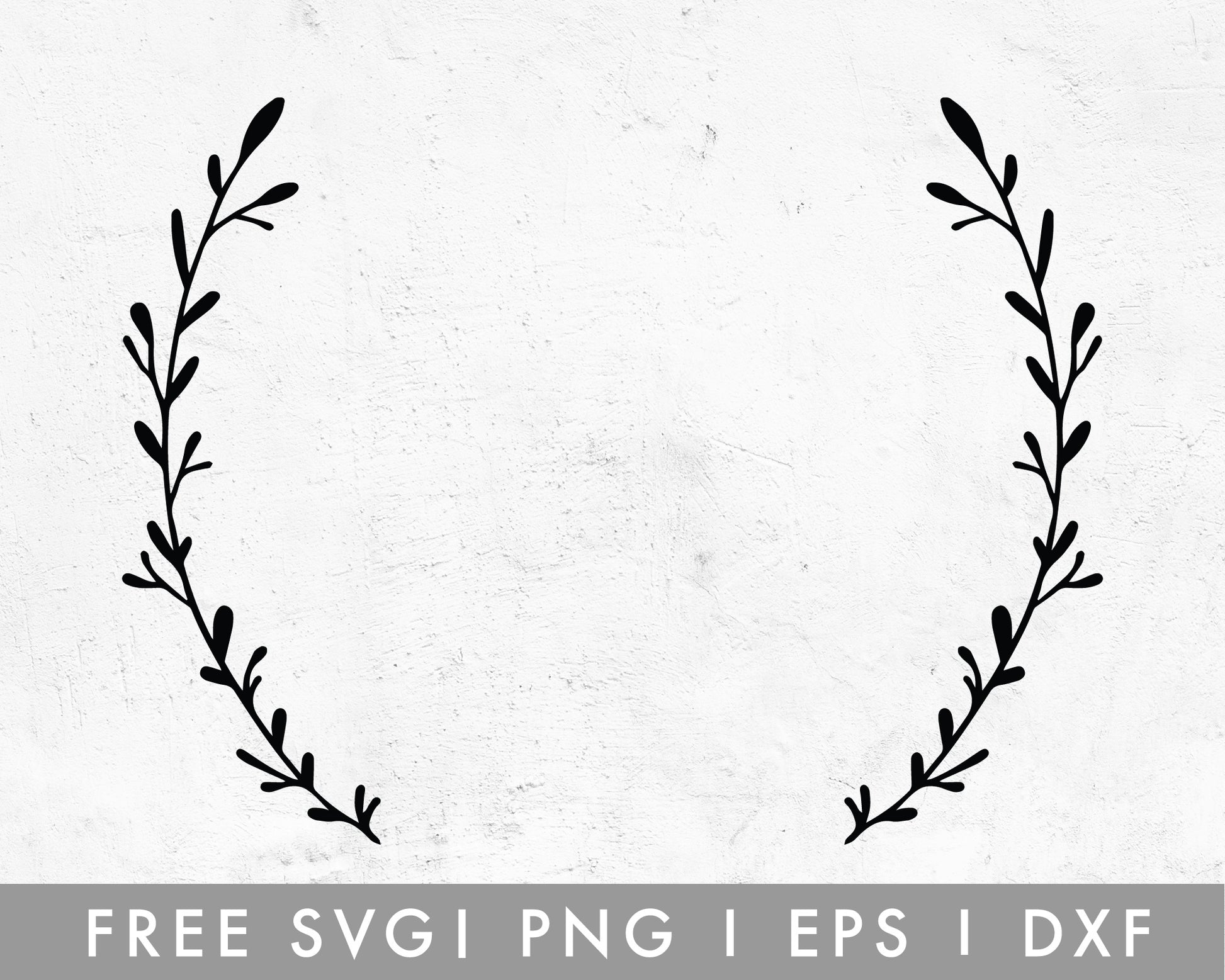 FREE Wreath Frame SVG Cut File for Cricut, Cameo Silhouette | Free SVG Cut File