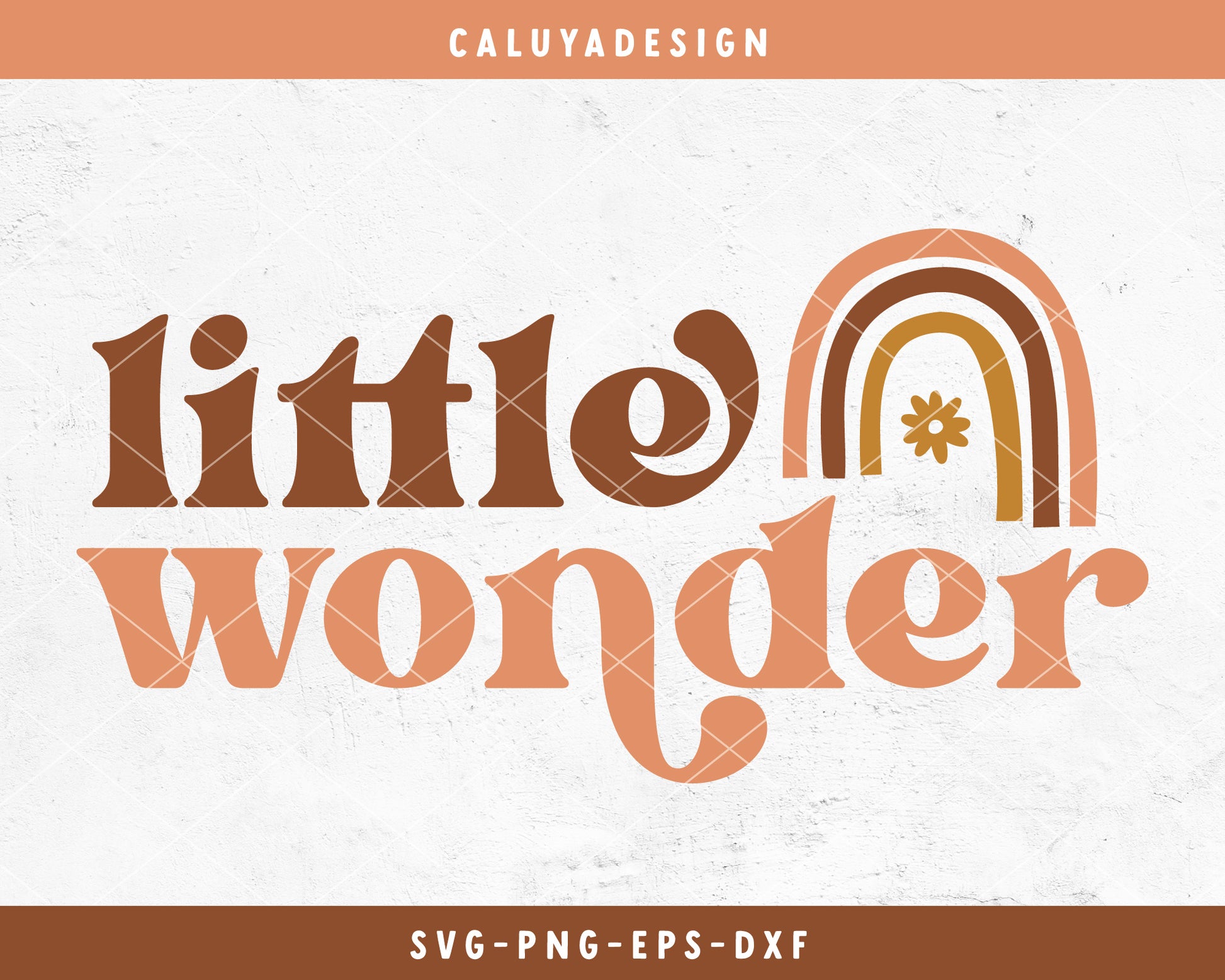 Little Wonder SVG Cut File for Cricut, Cameo Silhouette | Boho Baby SVG