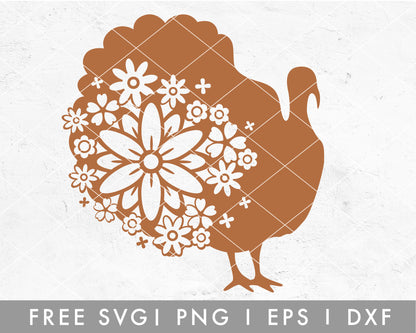FREE Turkey Thanksgiving SVG