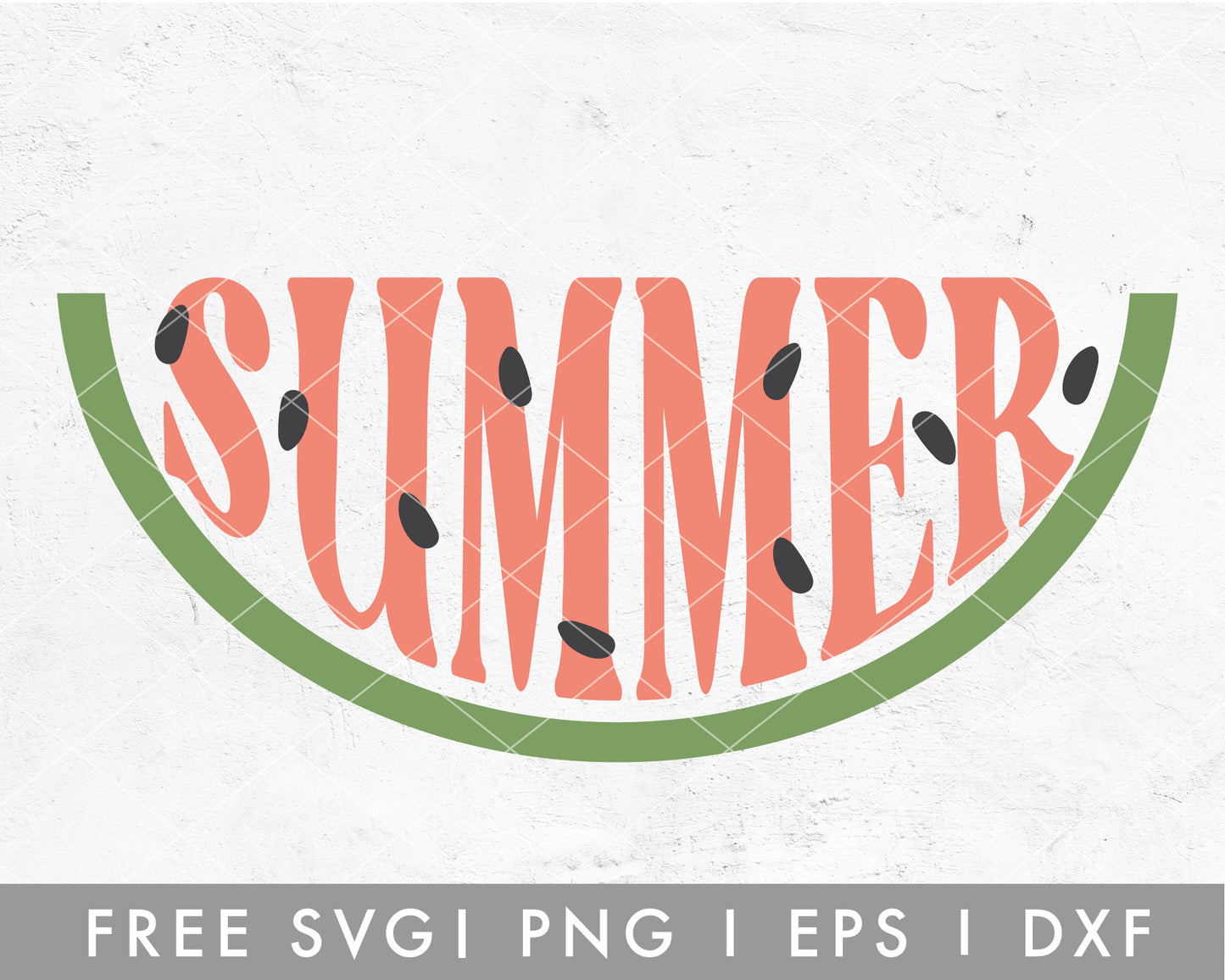 FREE Watermelon Summer SVG