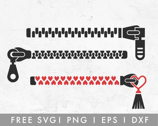 FREE Zipper For Mask SVG Cut File for Cricut, Cameo Silhouette | Free SVG Cut File