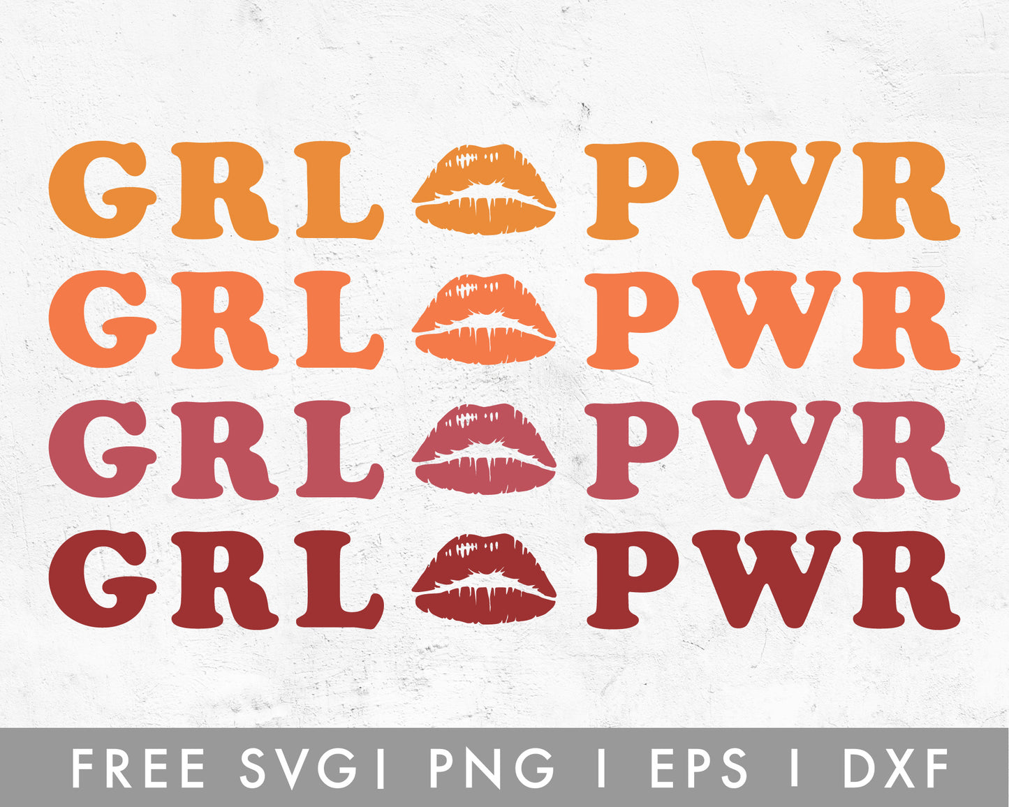 FREE GRL PWR SVG Cut File for Cricut, Cameo Silhouette | Free SVG Cut File