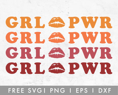 FREE GRL PWR SVG Cut File for Cricut, Cameo Silhouette | Free SVG Cut File