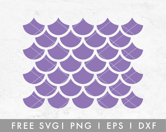 FREE Mermaid SVG | Mermaid Scale Cut File for Cricut, Cameo Silhouette | Free SVG Cut File