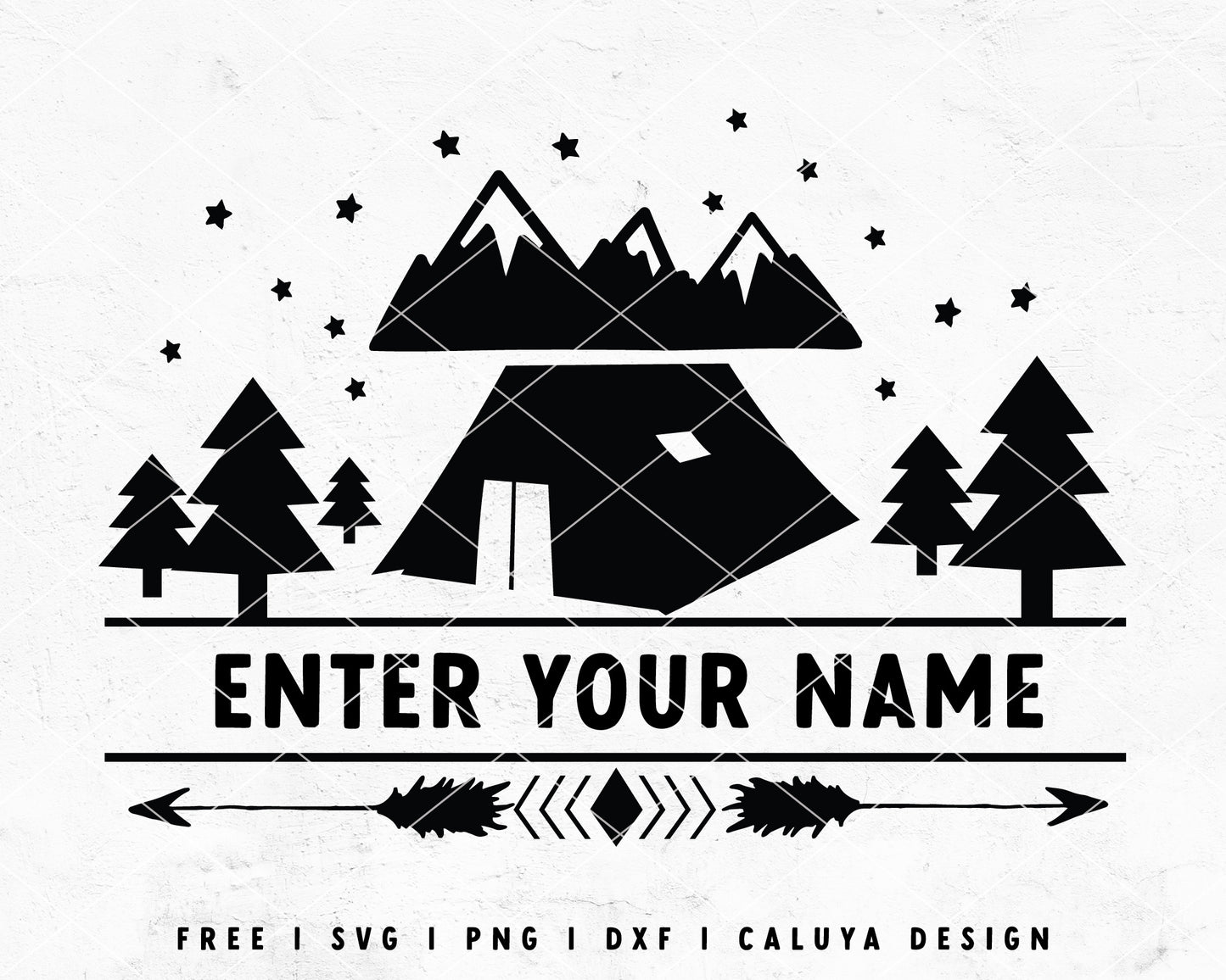  FREE Camp Sign SVG | Family SVG  Cut File for Cricut, Cameo Silhouette | Free SVG Cut File