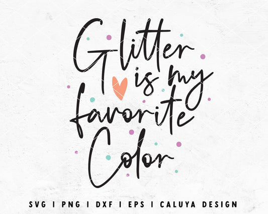 FREE Glitter SVG | Crafter Quote SVG Cut File for Cricut, Cameo Silhouette | Free SVG Cut File