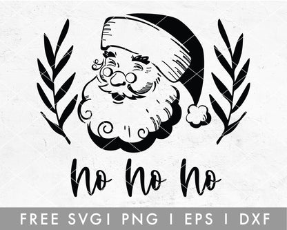 FREE Hohoho Santa SVG