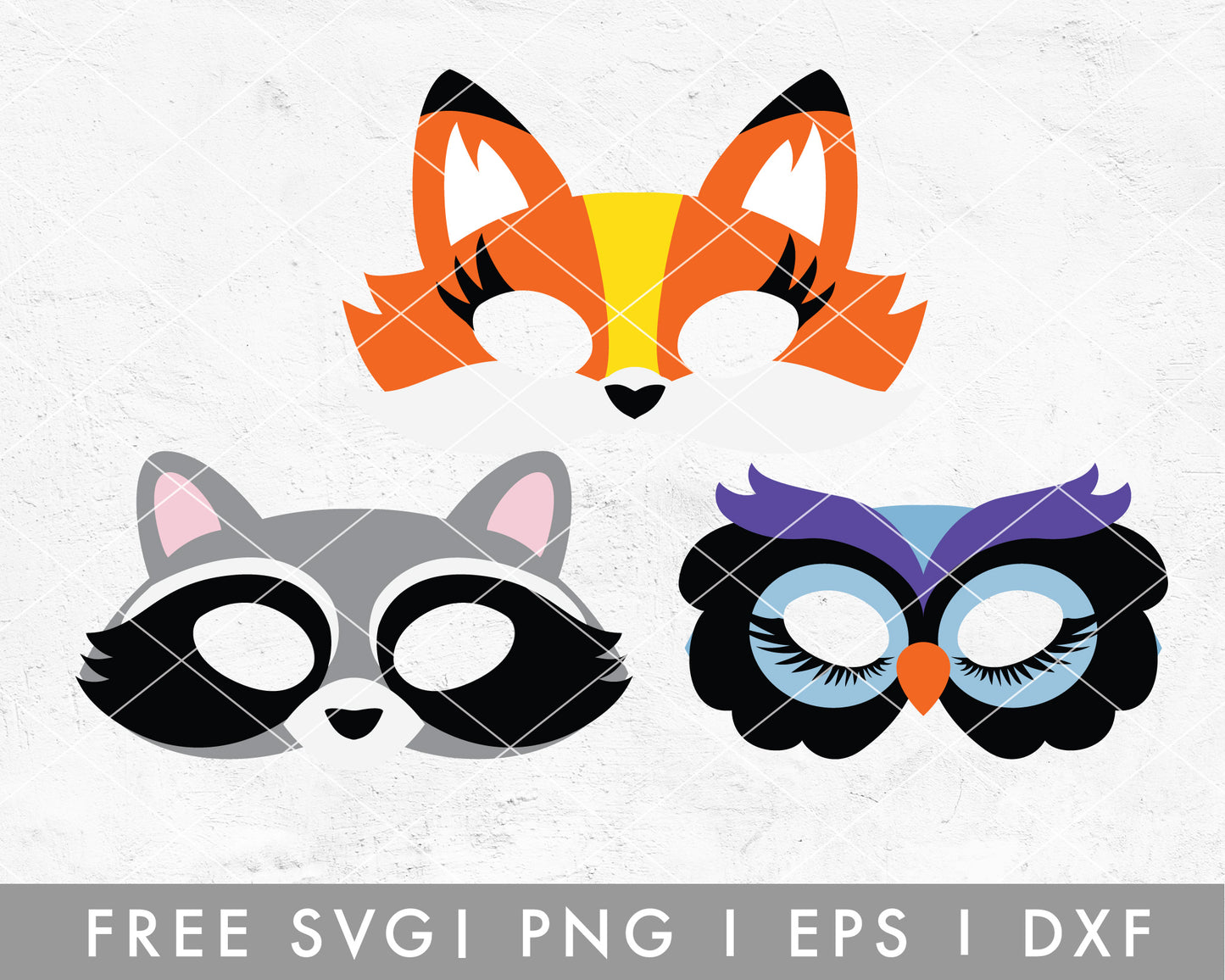 FREE FREE Forest Animal SVG | Face Mask SVG Cut File for Cricut, Cameo Silhouette | Free SVG Cut File