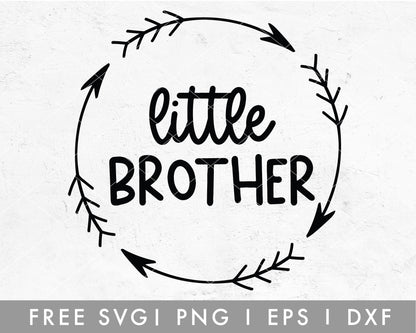 FREE Little Brother SVG