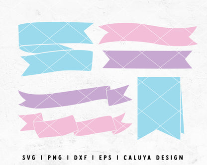 FREE Ribbon SVG | Banner SVG Cut File for Cricut, Cameo Silhouette | Free SVG Cut File