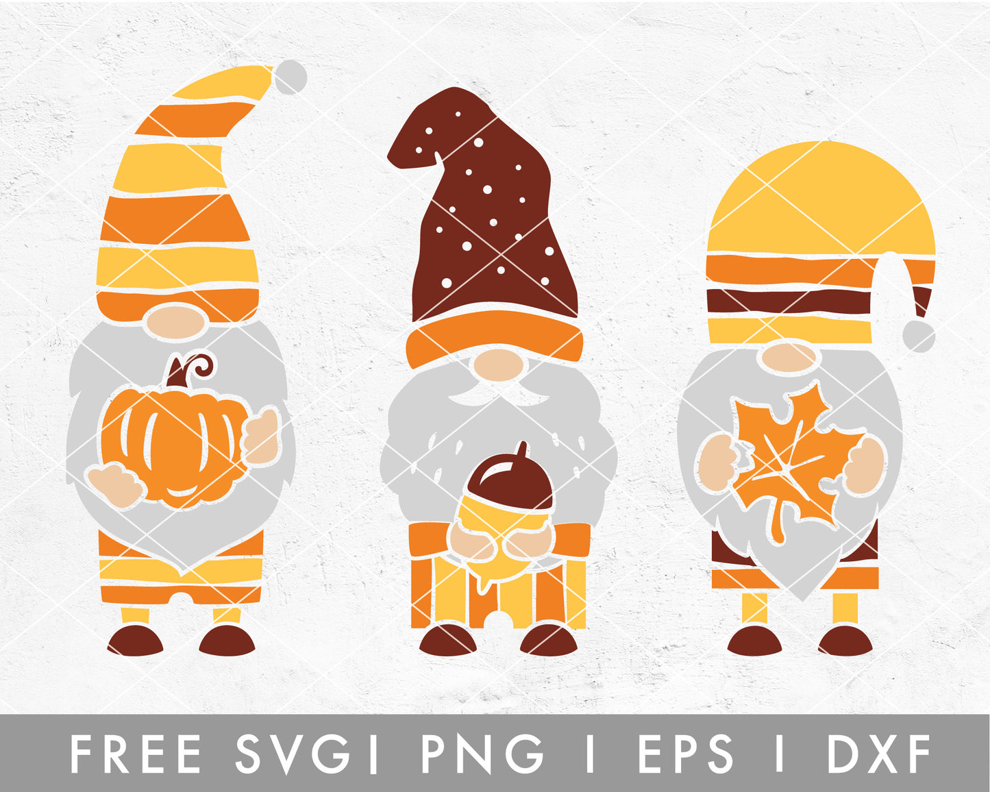 FREE Fall Gnomes SVG