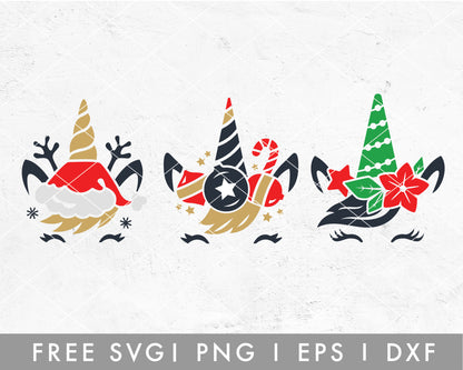 FREE Christmas Unicorn SVG