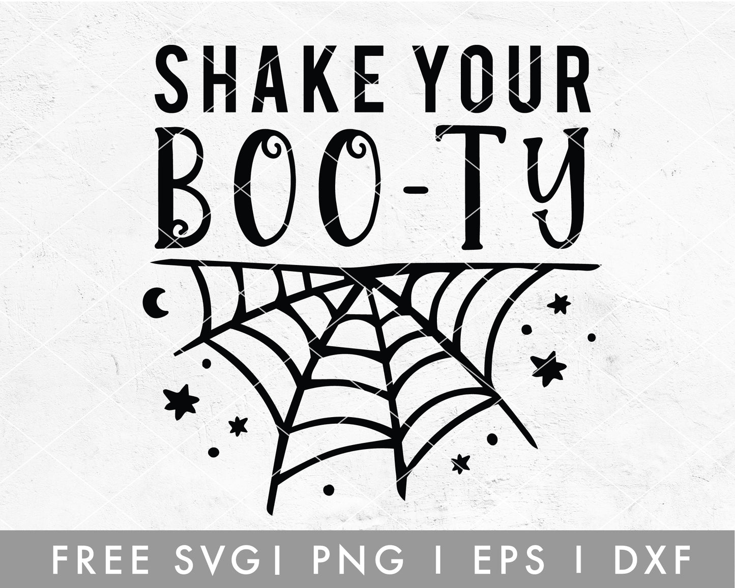 FREE Shake Your Booty SVG Cut File for Cricut, Cameo Silhouette | Halloween SVG Cut File For Kids, Funny Halloween Quote SVG