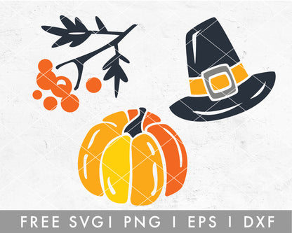 FREE Pumpkin and Hat Halloween SVG