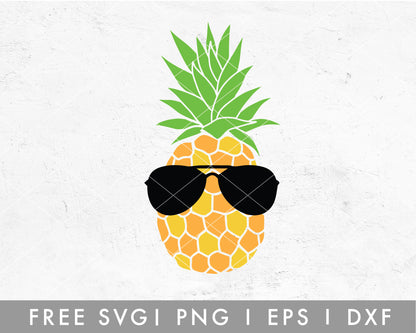 FREE Mr Pineapple SVG