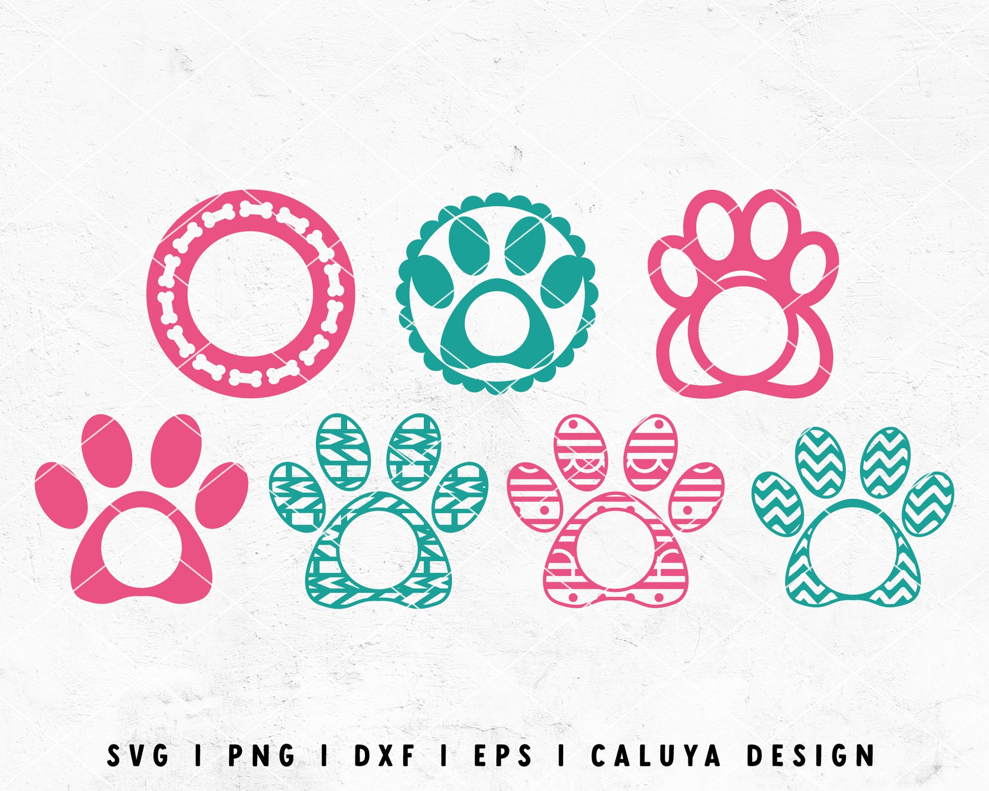FREE Paw Print SVG | Dog Paw SVG | Dog Mom SVG Cut File for Cricut, Cameo Silhouette | Free SVG Cut File