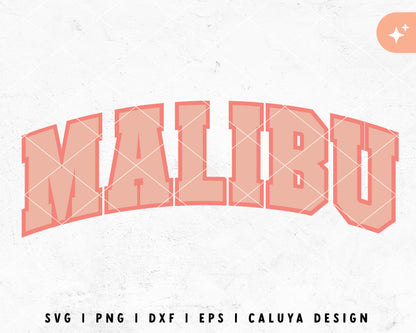 [ Premium ] Malibu SVG | Aesthetic SVG