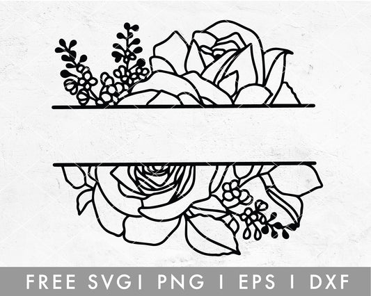 Flower Frames Bundle for Monograms – SVGmonograms