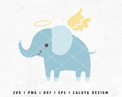 FREE Elephant SVG | Baby SVG Cut File for Cricut, Cameo Silhouette | Free SVG Cut File