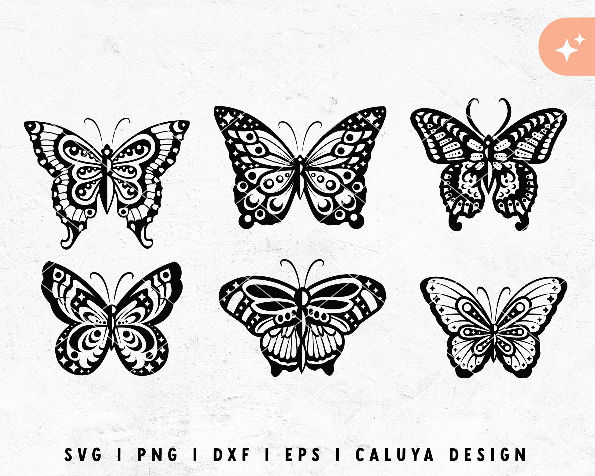 [ Premium ] Butterfly SVG | Mystical Butterfly SVG