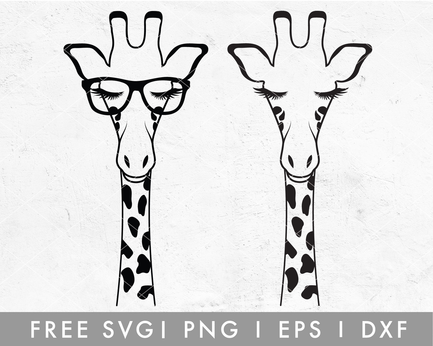 FREE Giraffe SVG Cut File for Cricut, Cameo Silhouette | Free SVG, PNG, Vector