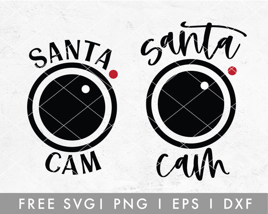 FREE Santa Cam SVG