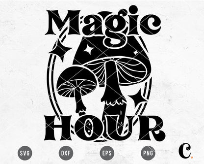 Magic Hour Mushroom SVG